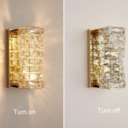 Бра Glissando 6005W/S gold/clear Бра Glissando 6005W/S gold/clear