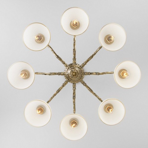 Потолочная люстра Eurosvet Caldera 60106/8 античная бронза Потолочная люстра Eurosvet Caldera 60106/8 античная бронза