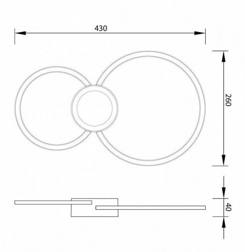 Бра Mantra Mural 6230 Бра Mantra Mural 6230