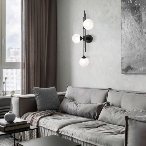 Бра Eurosvet Volver 50383/3 черный Бра Eurosvet Volver 50383/3 черный