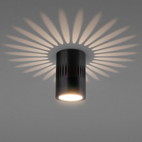 Потолочный светодиодный светильник Elektrostandard DLS026 7W 4200К черный a052837 Потолочный светодиодный светильник Elektrostandard DLS026 7W 4200К черный a052837