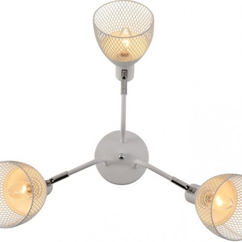 Потолочная люстра Reluce 01581-0.3-03 WH+CR Потолочная люстра Reluce 01581-0.3-03 WH+CR