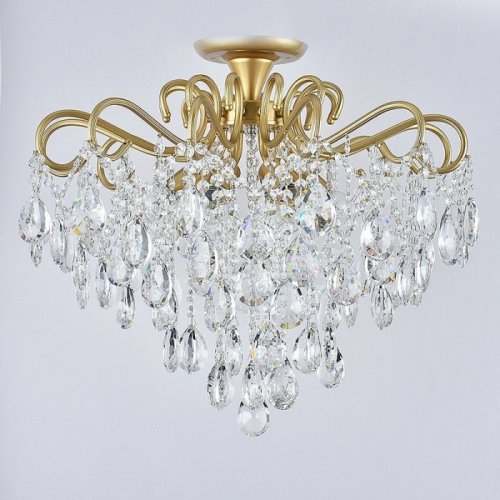 Потолочная люстра Reluce 04066-0.3-06 MATT GOLD+CR Потолочная люстра Reluce 04066-0.3-06 MATT GOLD+CR