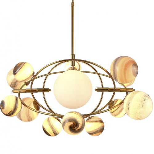 Потолочная люстра DeLight Collection Planet KG1122P-13B brass Потолочная люстра DeLight Collection Planet KG1122P-13B brass