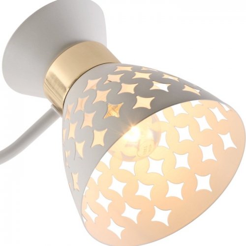 Потолочная люстра 01579-3.3-05 WH+FGD Потолочная люстра 01579-3.3-05 WH+FGD