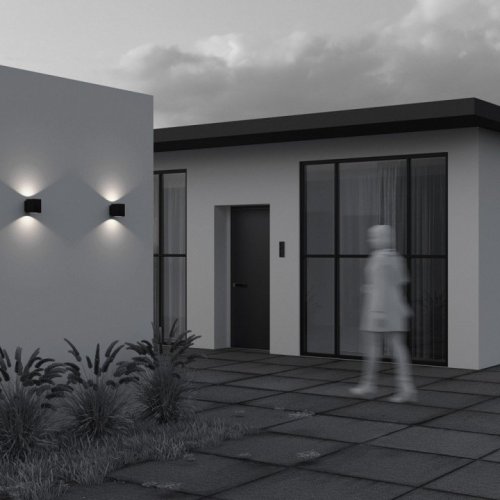 Накладной светильник Maytoni Outdoor Block O507WL-L10B3K Накладной светильник Maytoni Outdoor Block O507WL-L10B3K