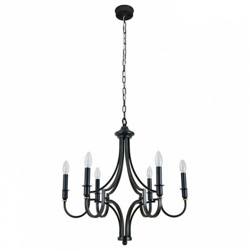 Подвесная люстра Newport DANIELA 3456/С black+gold Подвесная люстра Newport DANIELA 3456/С black+gold