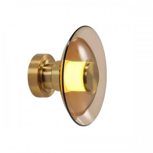 Настенно-потолочный светильник 8665 8665W/S gold/amber