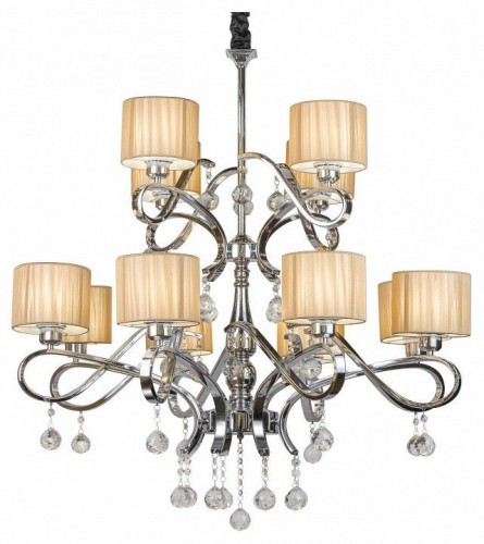 Подвесная люстра AM-Group DIANA DIANA SP8+4 Подвесная люстра AM-Group DIANA DIANA SP8+4