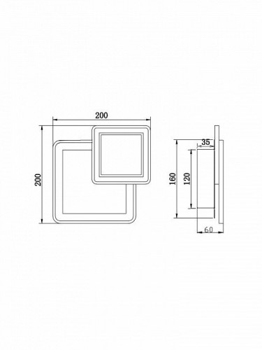 Настенный светильник Freya Siala 02 FR10027WL-L13W Настенный светильник Freya Siala 02 FR10027WL-L13W