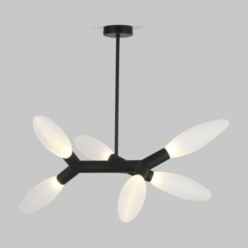 Потолочная люстра Eurosvet Covalent 30180/6 черный Потолочная люстра Eurosvet Covalent 30180/6 черный