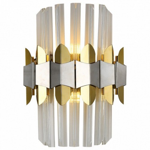 Настенный светильник Natali Kovaltseva Skala SKALA 81435/1W BRASS SILVER Настенный светильник Natali Kovaltseva Skala SKALA 81435/1W BRASS SILVER