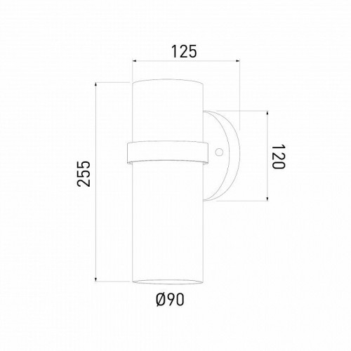 Уличный настенный cветильник Elektrostandard Grin 35000/D белый a061036