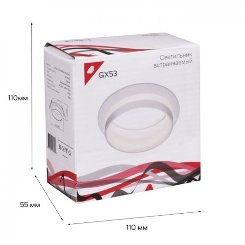 Точечный светильник  53025-9.0-001RLD GX53 WT