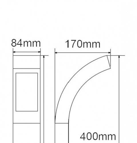 Наземный светильник Oasis Light W2144-400 S