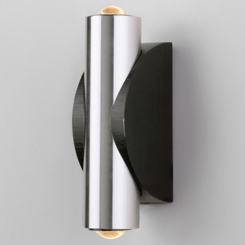 Настенный светодиодный светильник Elektrostandard Steel 40109/LED чёрный/сталь a055629