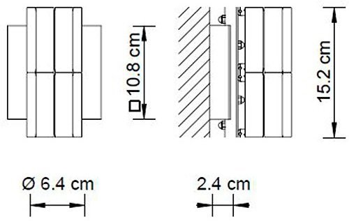 Бра Schonbek Verve A9950NR700210