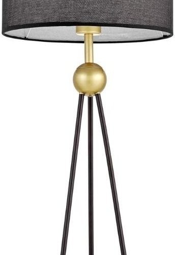 Настольная лампа Lumina Deco Belforte LDT 5527 GD+BK