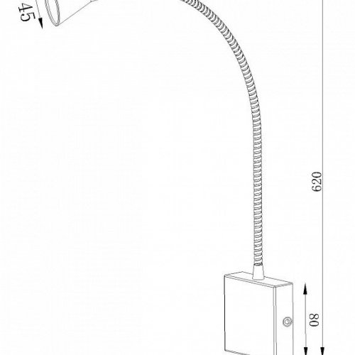 Настенный светильник Lucide Buddy 18293/03/31