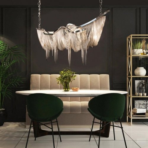 Подвесная люстра Stream AC3029-16 silver