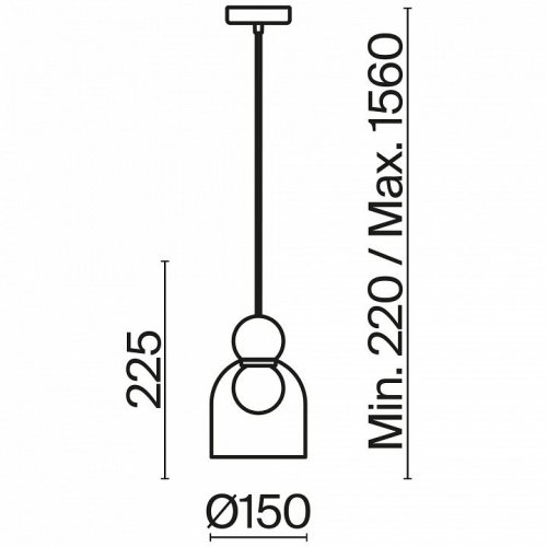 Подвесной светильник Focus FR5220PL-01G5