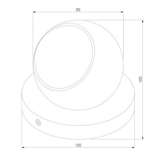 Уличный светодиодный светильник Elektrostandard Ball 35143/S 4690389180729