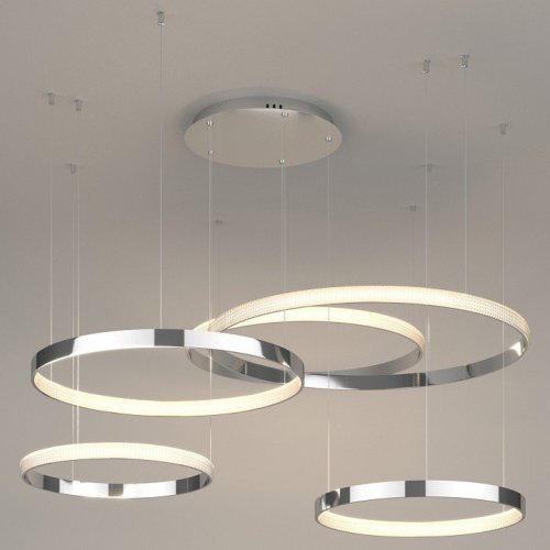 Подвесной светильник Eurosvet Posh 90175/5 хром 160W Подвесной светильник Eurosvet Posh 90175/5 хром 160W