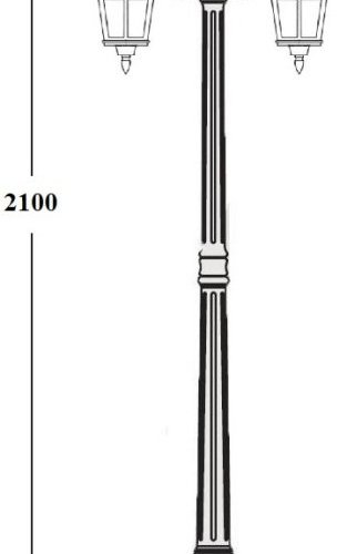 Наземный фонарь Oasis Light PORTO 86109A Gb