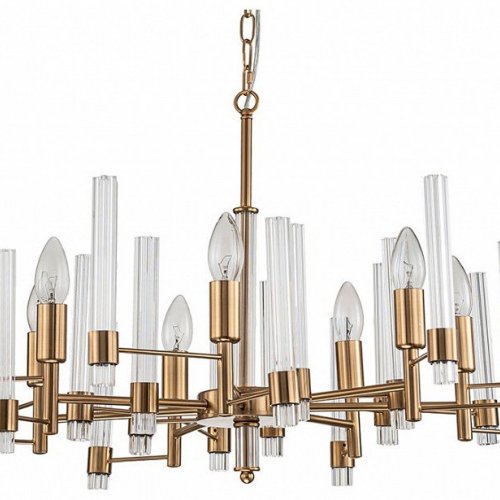 Подвесная люстра Indigo Favara 11040/7P Brass Подвесная люстра Indigo Favara 11040/7P Brass