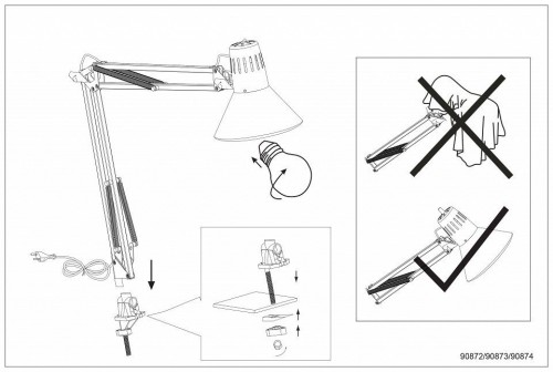 Настольная лампа Eglo Firmo 90873
