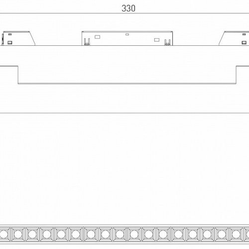 Накладной светильник Elektrostandard Slim Magnetic a067371