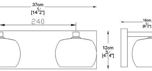 Бра Zumaline Crystal W0076-02A-B5FZ