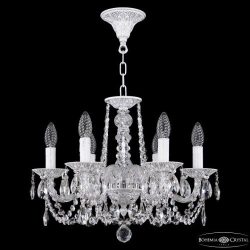Подвесная люстра Bohemia Ivele Crystal AL1602 AL16302/6/160 WMN Подвесная люстра Bohemia Ivele Crystal AL1602 AL16302/6/160 WMN