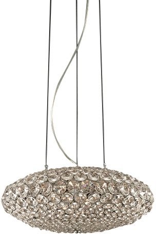 Подвесной светильник Illuminati 1203210 MD1203210-6A chrome/smoky