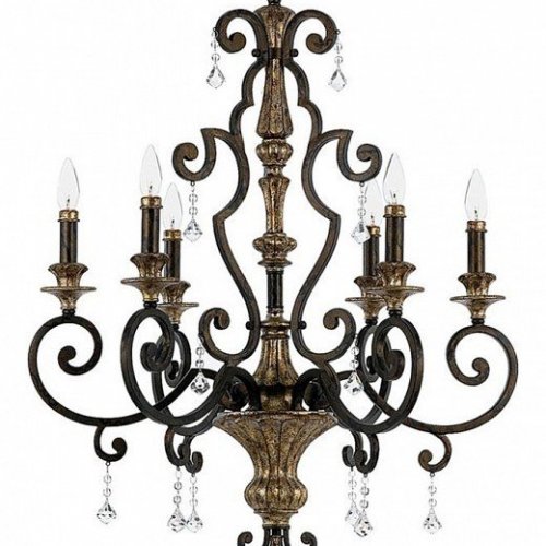 Подвесная люстра Quoizel Marquette QZ/MARQUETTE6/A Подвесная люстра Quoizel Marquette QZ/MARQUETTE6/A