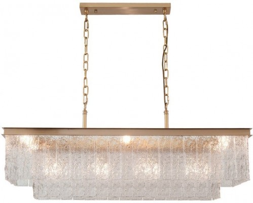 Подвесная люстра DeLight Collection Glace KG0998P-8L brass