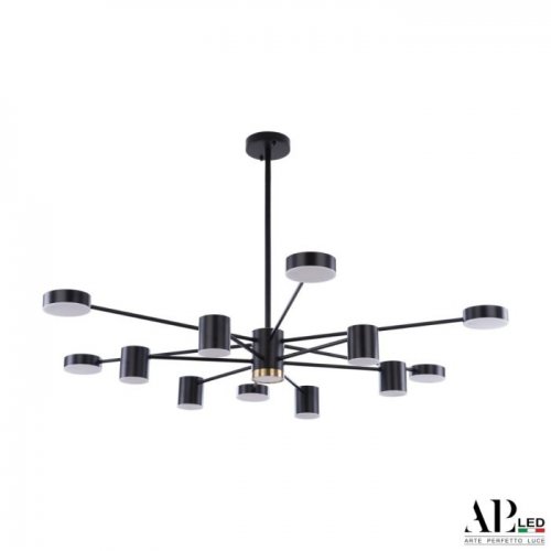 Потолочная люстра Ferrara 3307.6293-12 Black Потолочная люстра Ferrara 3307.6293-12 Black