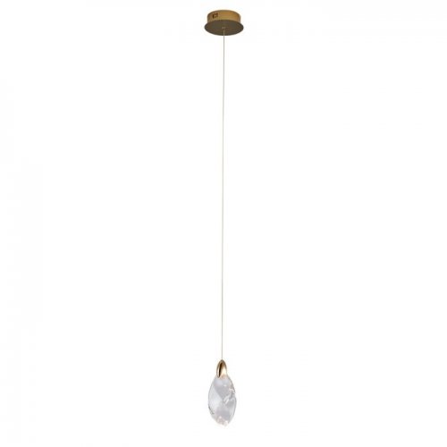 Подвесной светильник DeLight Collection OD2440 OD2439-1 gold/clear Подвесной светильник DeLight Collection OD2440 OD2439-1 gold/clear