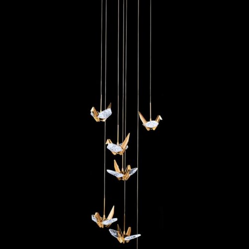 Подвесная люстра Alma LE7706/7 Gold