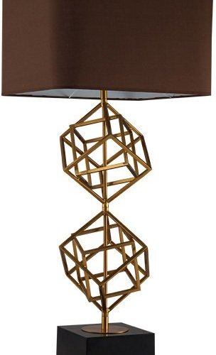 Интерьерная настольная лампа Table lamp KM0282T-1 brass