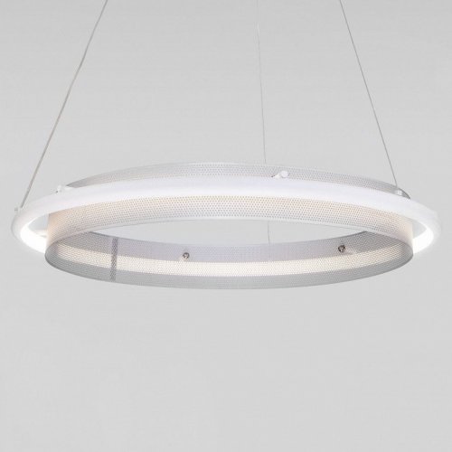 Подвесная люстра Eurosvet Imperio 90241/1 белый/ серебро Smart Подвесная люстра Eurosvet Imperio 90241/1 белый/ серебро Smart