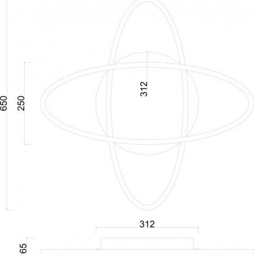 Потолочная люстра Arte Lamp Sheliak A2049PL-56WH