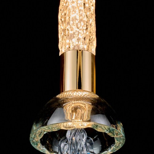 Подвесной светильник Rebecca LE3028/1S GD/BL