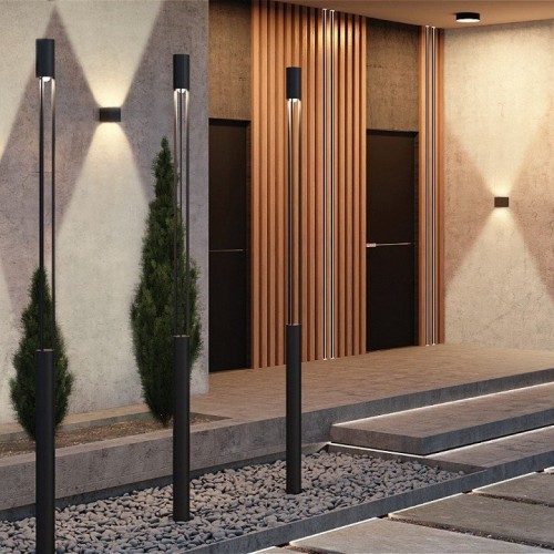 Уличный настенный светодиодный светильник Maytoni Fulton O572WL-L6B Уличный настенный светодиодный светильник Maytoni Fulton O572WL-L6B