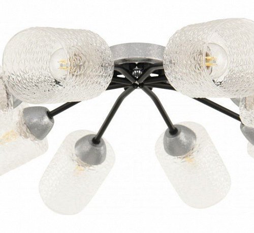 Потолочная люстра Arte Milano Napoli-326207 326207/8 CR.BK Потолочная люстра Arte Milano Napoli-326207 326207/8 CR.BK