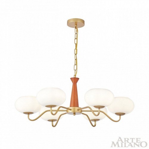 Подвесная люстра Arte Milano Napoli 310166/D780/6 BS/WD