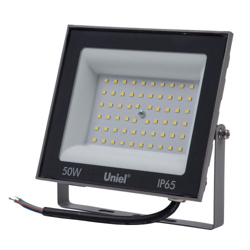 Прожектор светодиодный Uniel ULF-F23-50W/6500K IP65 160-240V Grey UL-00011846