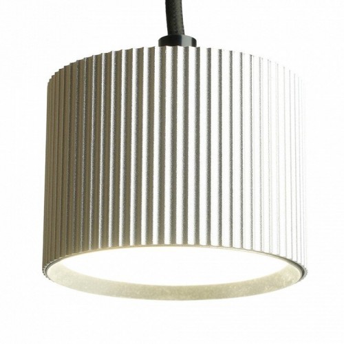 Светильник потолочный Feron Barrel HL4588 ARIA  levitation 12W, 230V, GX53, серебро + черный, на подвесе 1,7 м