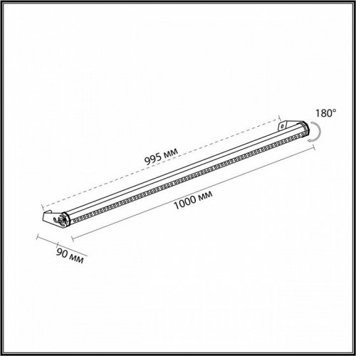 Архитектурная подсветка Odeon Light Graze 7040/22WL