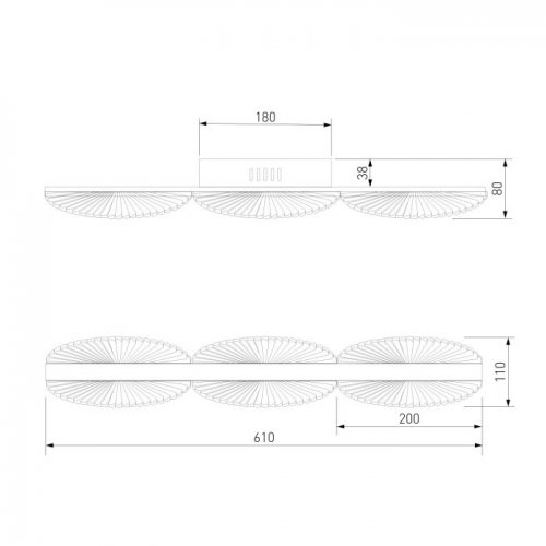 Настенный светильник Silent 303070 LED